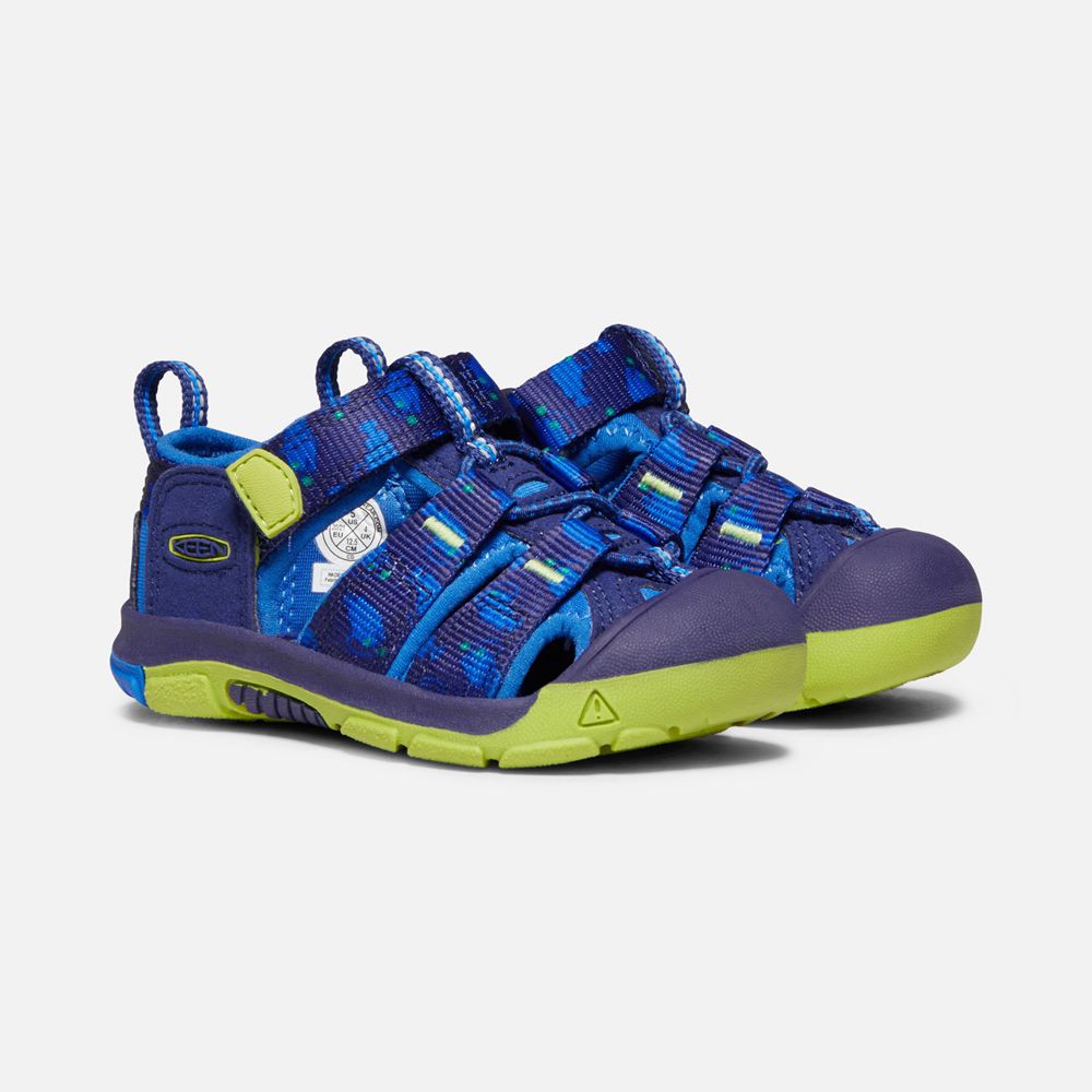 Keen Sandaal Kinderen Blauw/Groen - Newport H2 - 25439-IZAR